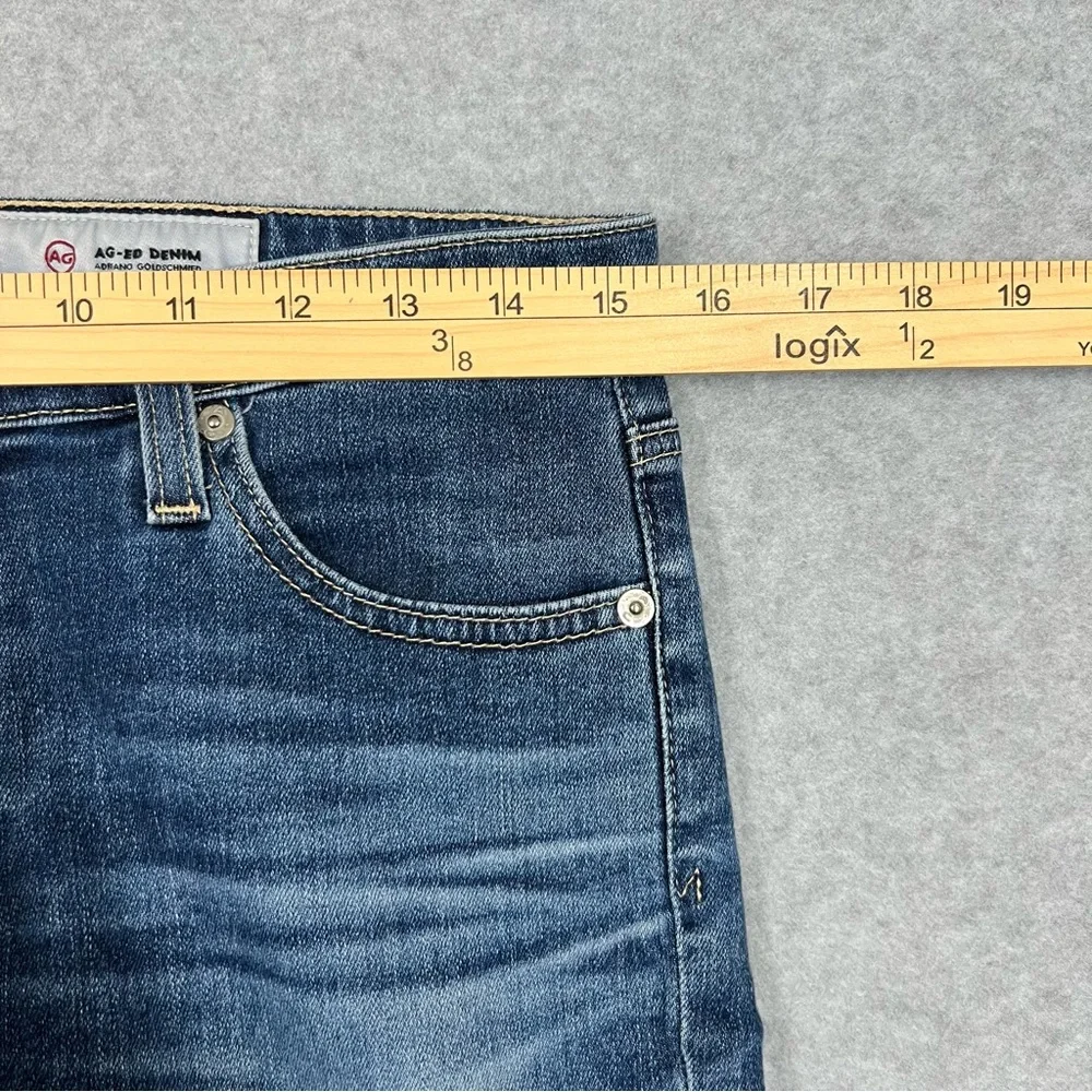 AG Adriano Goldschmied Prima Crop Jeans Womens 28 Slim Straight Stretch